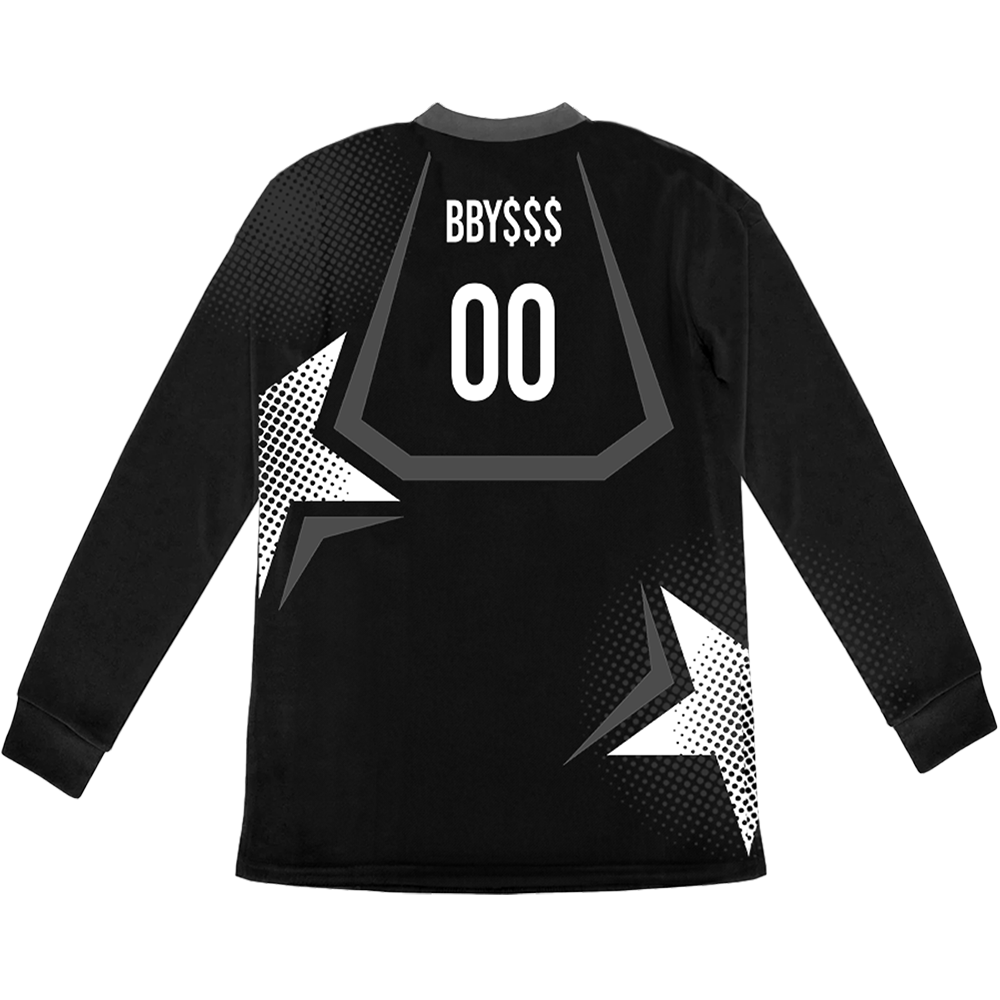 BBY$ Black Motocross Jerseyback