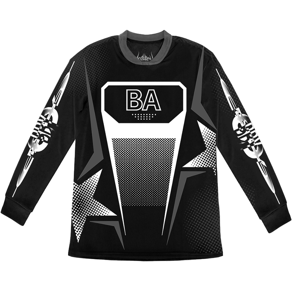 BBY$ Black Motocross Jersey