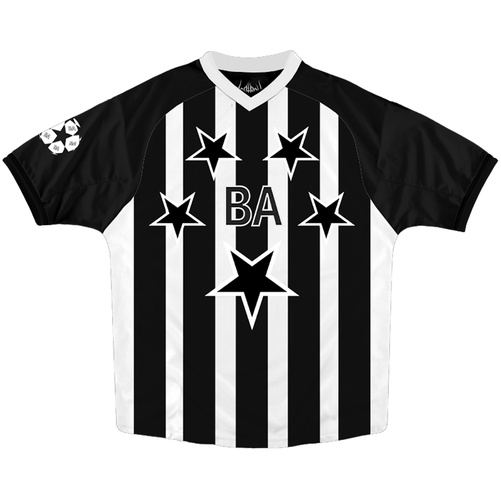 BBY Stars & Stripes Futbol Jersey Black DESTROY LONELY Official Store