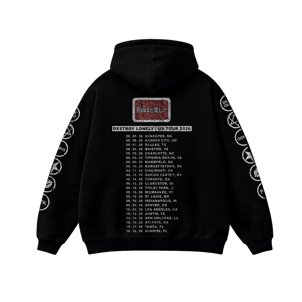 D&G Tour Zip Hoodie Back