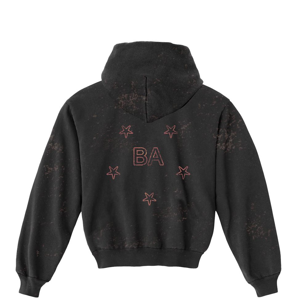 Mud Metal Logo Hoodie back